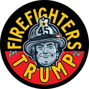 Firefighters For Trump Stickers